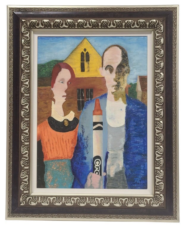 Autumn de Forest Embellished Giclee on Canvas (1 of 11)