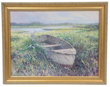 Eugene Sparks Untitled Original Oil Painting