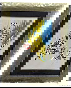 Salvador Dali "Vanishing Face" Lithograph Signed (1 of 7)