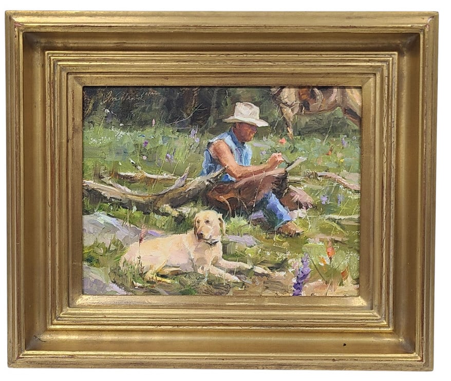 Howard Friedland Original Oil on Panel Painting (1 of 6)