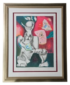 Alexandra Nechita Victorious Spirit Signed Litho