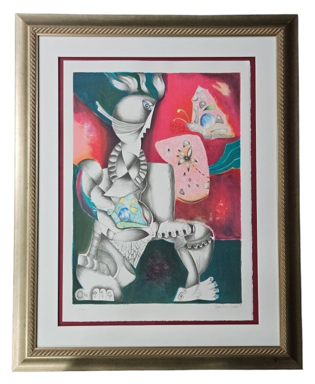 Alexandra Nechita Victorious Spirit Signed Litho (1 of 5)