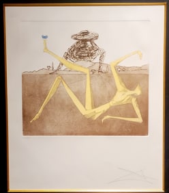Dali Heart of Madness Etching Hand Signed