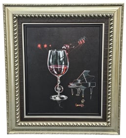 Michael Godard Hand Embellished Giclee on Canvas