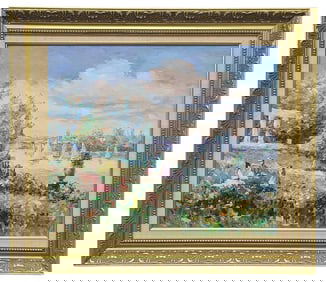 Carol Hopkins Original Oil on Canvas Painting