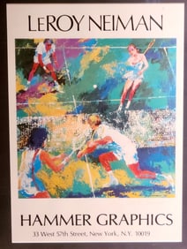 LeRoy Neiman Hammer Graphics Signed Print