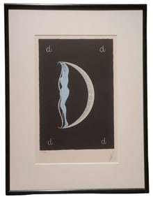 Vintage Erte Alphabet Suite "D" Signed & Numbered