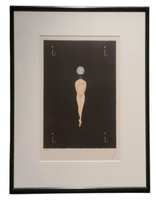 Vintage Erte Alphabet Suite "I" Signed & Numbered