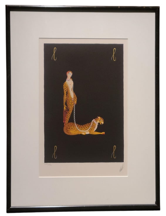 Vintage Erte Alphabet Suite "L" Signed & Numbered (1 of 7)