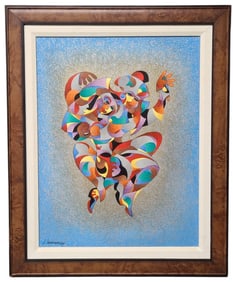 Anatole Krasnyansky Hand Embellished Serigraph