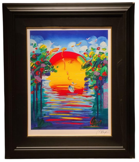 Peter Max Better World Ver VII Signed Serigraph (1 of 13)