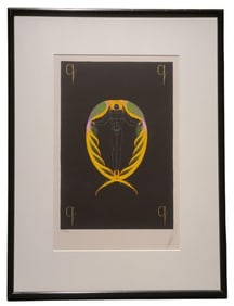 Vintage Erte Alphabet Suite "Q" Signed & Numbered
