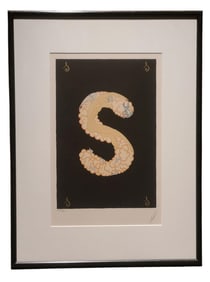 Vintage Erte Alphabet Suite "S" Signed & Numbered