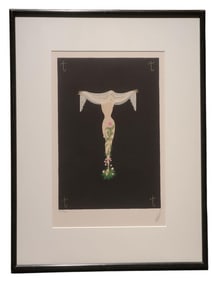 Vintage Erte Alphabet Suite "T" Signed & Numbered