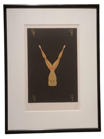 Vintage Erte Alphabet Suite "Y" Signed & Numbered