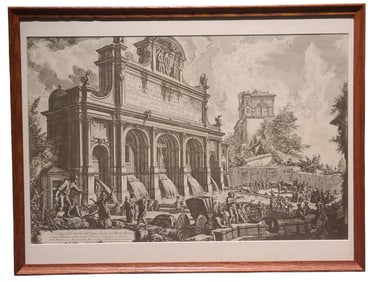 Giovanni Battista Piranesi Fontana Italian Etching