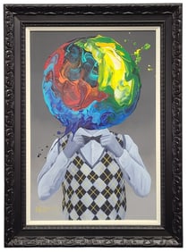 Kre8 2020 Truthless Ego Acrylic Painting on Canvas
