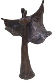 Carl Ulrich Meyring "The Dance" 1989 Bronze 14"