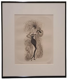 Al Hirschfeld Josephine Baker Limited Ed. Etching