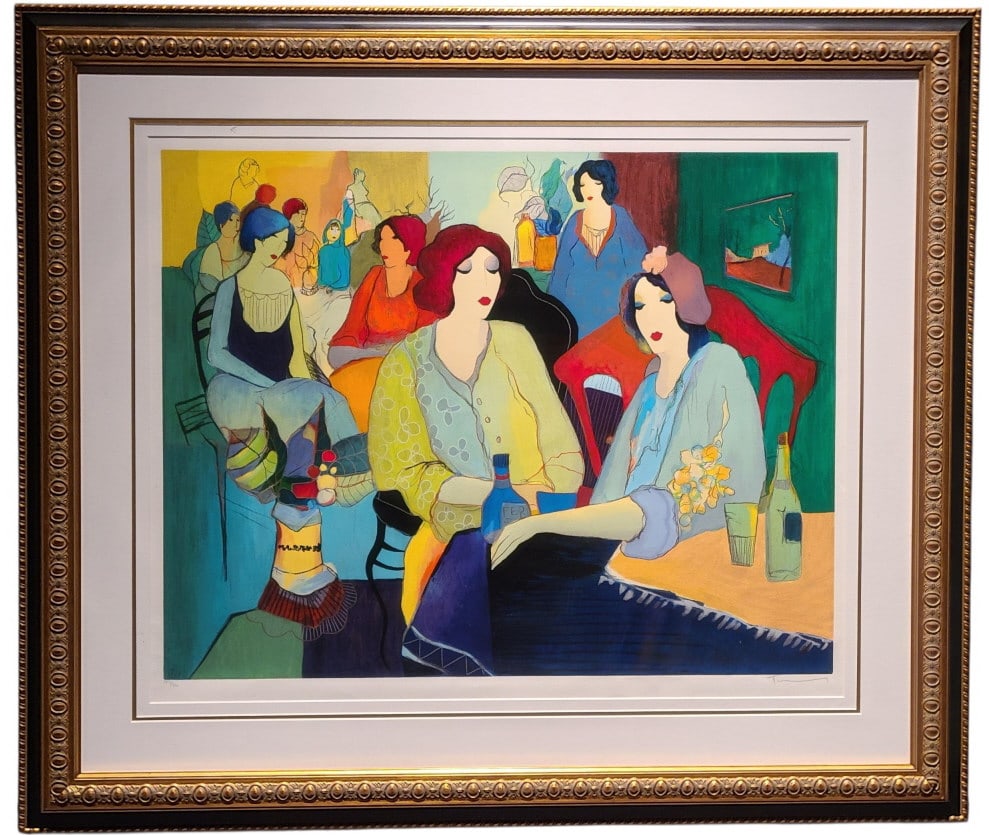 Itzchak Tarkay Signed Serigraph in Color On Paper (1 of 8)