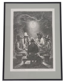 Charles Banks Wilson Oklahoma Melody Lithograph