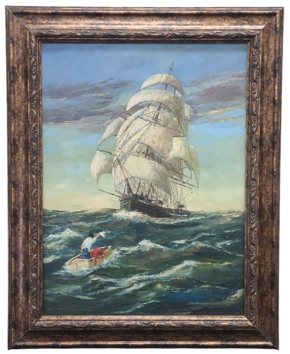 Robert Lebron Original Oil Painting on Canvas (1 of 14)