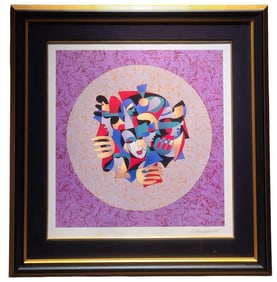 Anatole Krasnyansky Musical Sphere Seriolithograph