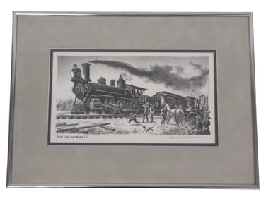 Charles Banks Wilson 1st Train into Miami Signed