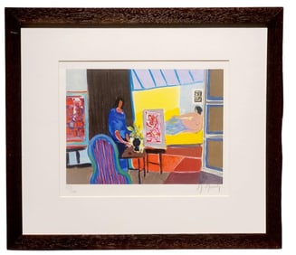 Marcel Mouly Signed Lithograph on Wove Paper