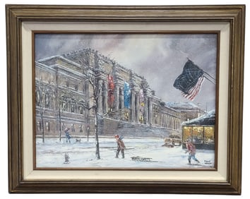 Robert Lebron Original Oil Painting on Canvas