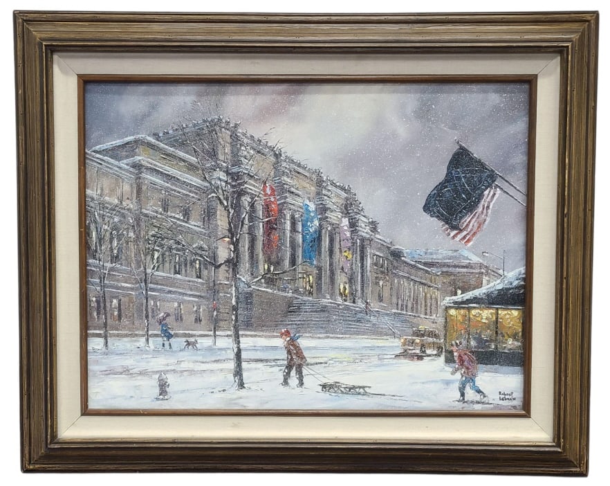 Robert Lebron Original Oil Painting on Canvas (1 of 8)