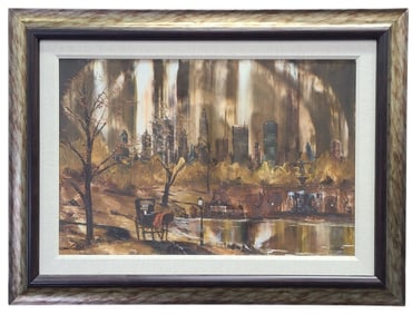 Robert Lebron Original Oil Painting on Canvas