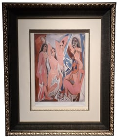 Pablo Picasso Les Demoiselles d'Avignon Litho