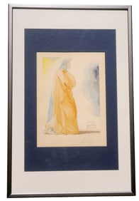 Salvador Dali Paradise 1 Divine Comedy Signed