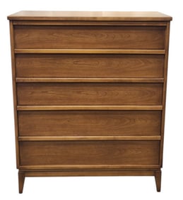 Mid Century Chest of 5 Drawers