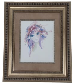 Shan Merry 2005 "Amethysta" Seriolithograph