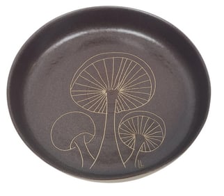 Marshall Studios Martz Pottery Mushroom Plate