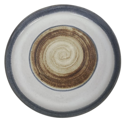 Marshall Studios Martz Swirl Pottery Platter: In good condition