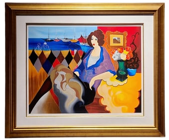 Itzchak Tarkay Summer Breeze II Serigraph Signed