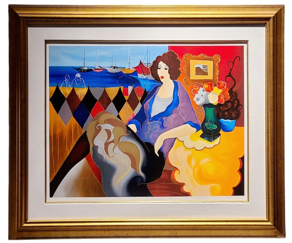 Itzchak Tarkay Summer Breeze II Serigraph Signed (1 of 8)