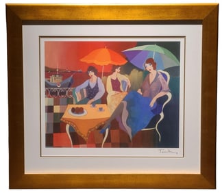 Itzchak Tarkay Gulf Coast Breeze #1 Lithograph