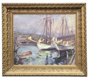 Robert C Gruppe Original Oil Painting on Canvas