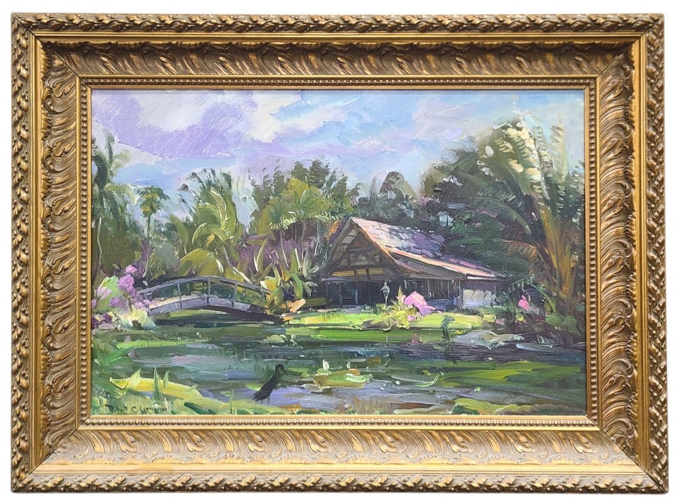 Robert C Gruppe Original Oil Painting on Canvas (1 of 11)