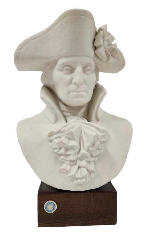 Cybis George Washington Porcelain Bisque Bust 13" (1 of 6)