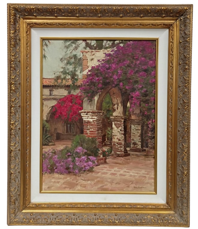 Karl Thomas Original Oil on Canvas Painting (1 of 9)