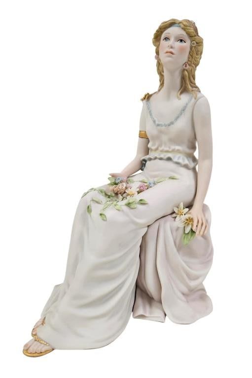 1982 Cybis 14.5" Persephone Porcelain Figure #51 (1 of 16)