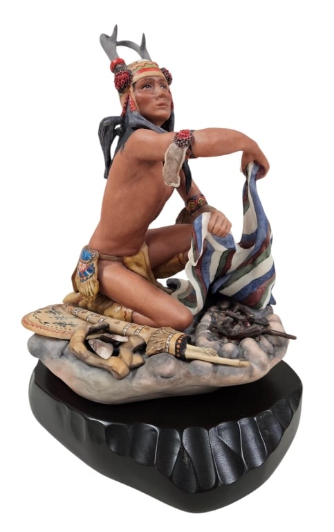 Cybis Apache Chato 13" Native American #157 (1 of 10)