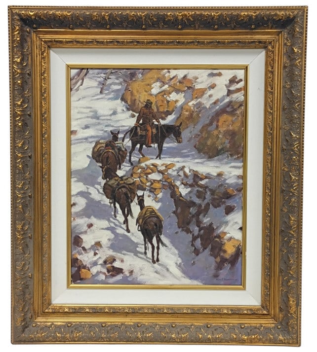 Karl Thomas Original Oil Painting on Canvas (1 of 8)