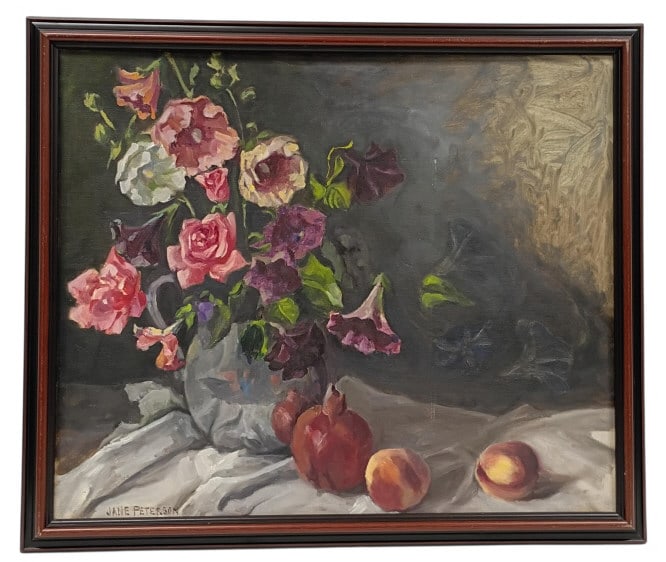 Jane Peterson Original Oil Painting on Panel (1 of 9)