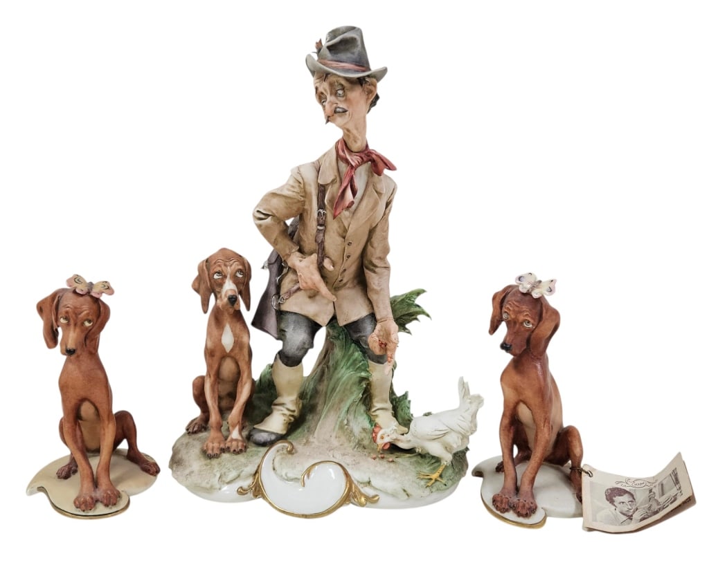 1959 G. Cappe Reproachful Hunter & 2 Hounds (1 of 11)